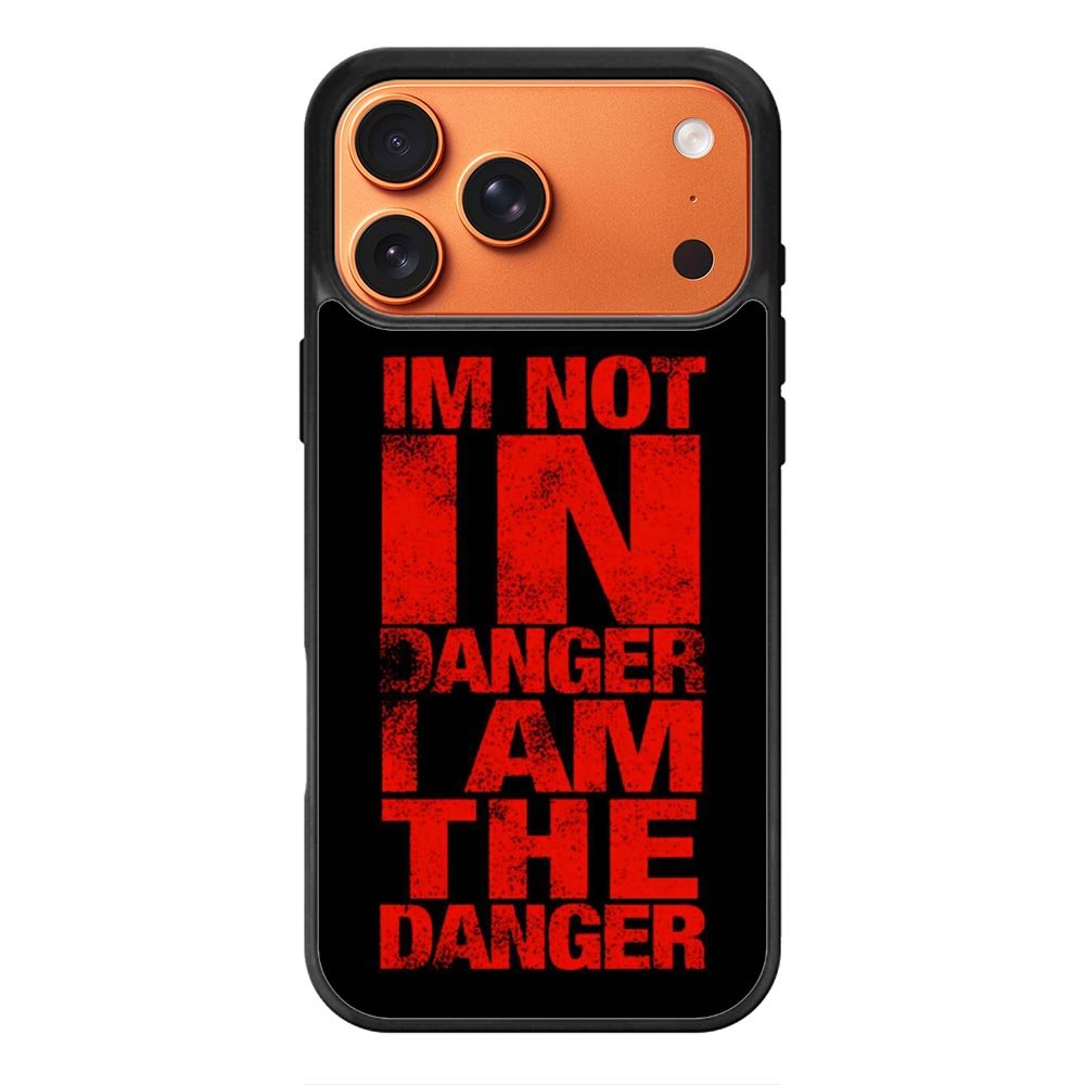 Red Danger iPhone 17 Pro Case OV9534