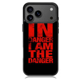 Red Danger iPhone 17 Pro Case OV9534