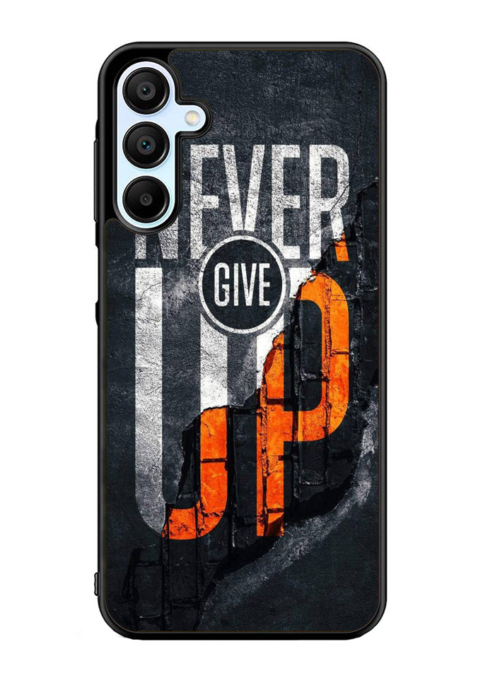 Never give up Samsung Galaxy A35 5G Case OV9529