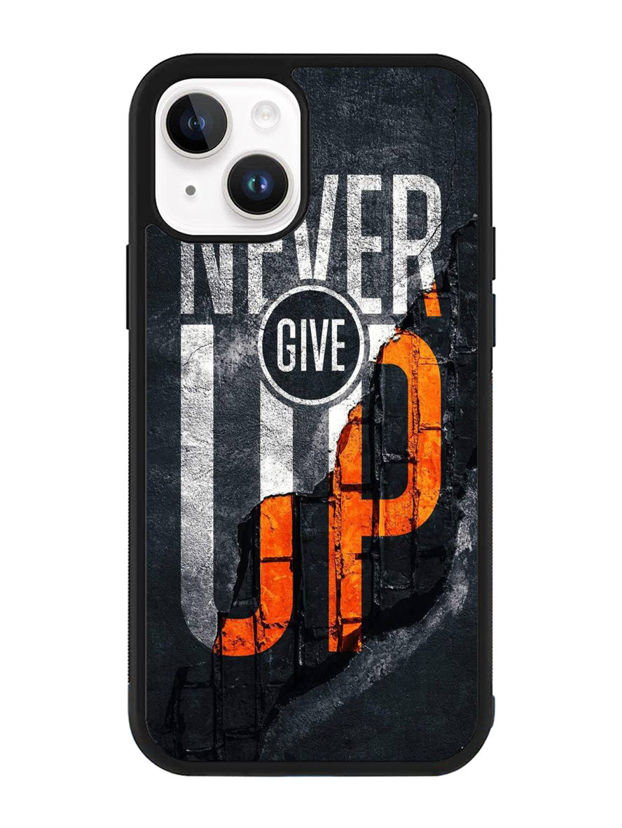 Never give up iPhone 15 Plus Case OV9529