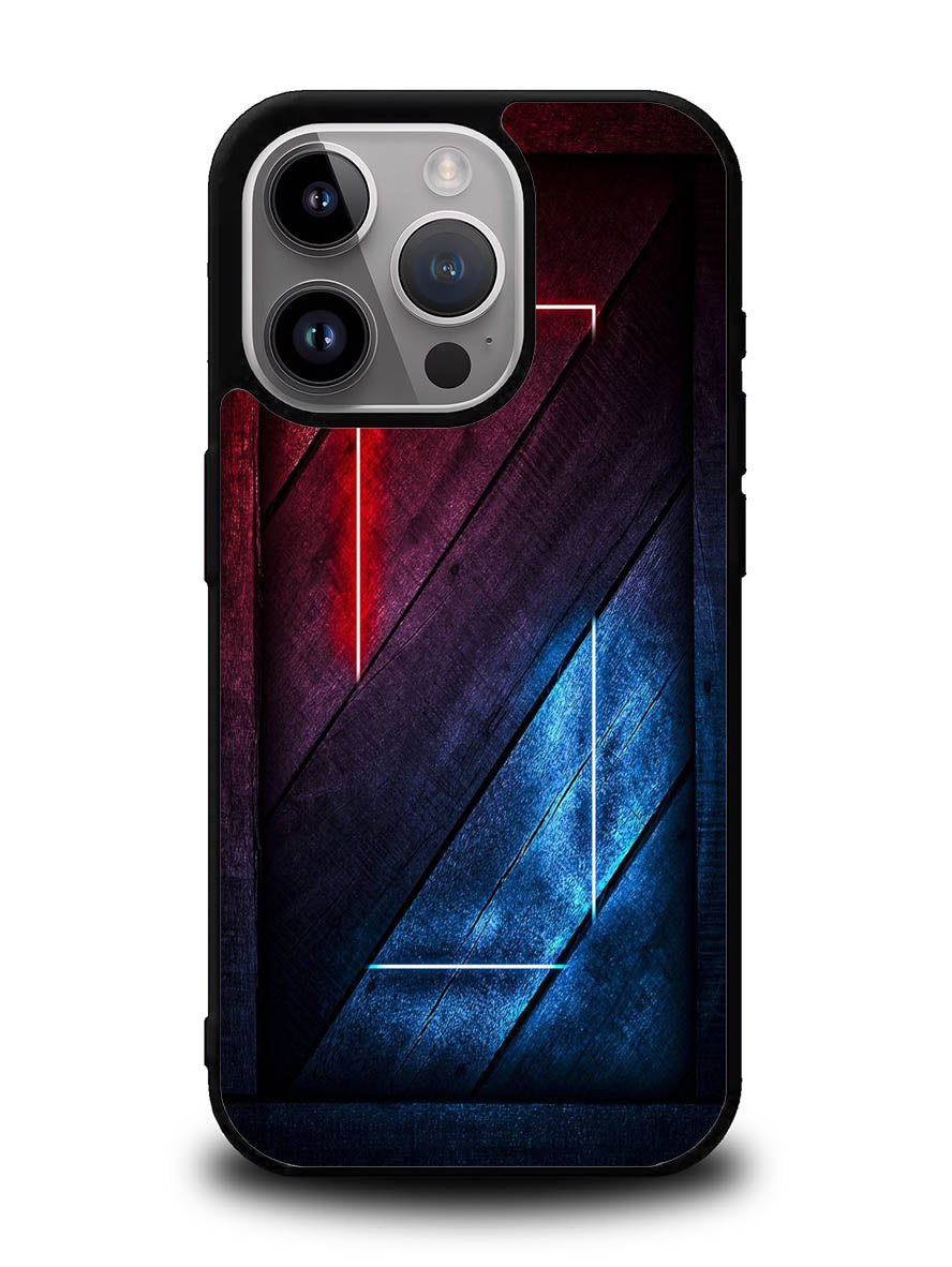 Red and blue iPhone 16 Pro Max Case OV9532