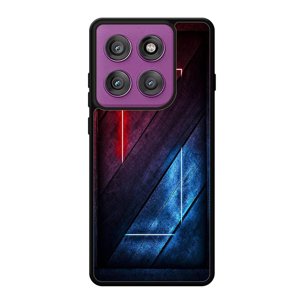 Red and blue Motorola Moto Edge 60 Pro Case OV9532