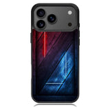 Red and blue iPhone 17 Pro Case OV9532