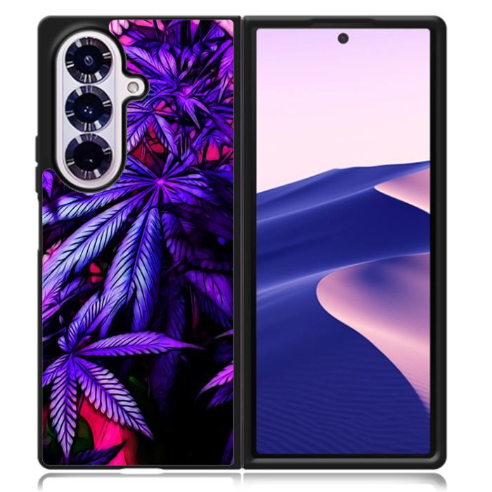TrippyWeed Samsung Galaxy Z Fold 7 Case OV9593