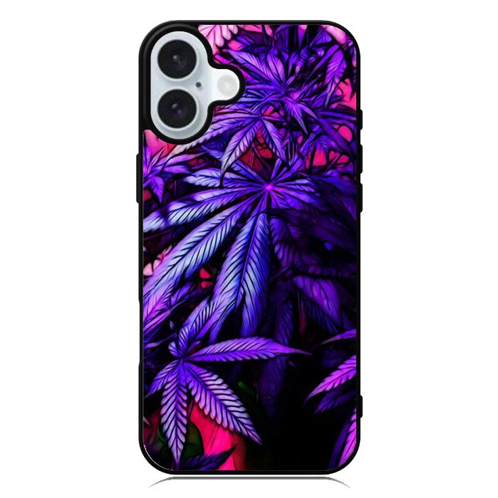 TrippyWeed iPhone 16 Plus Case QC9593