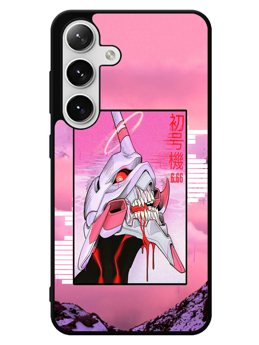 Aesthetic Evangelion Samsung Galaxy S25 5G Case