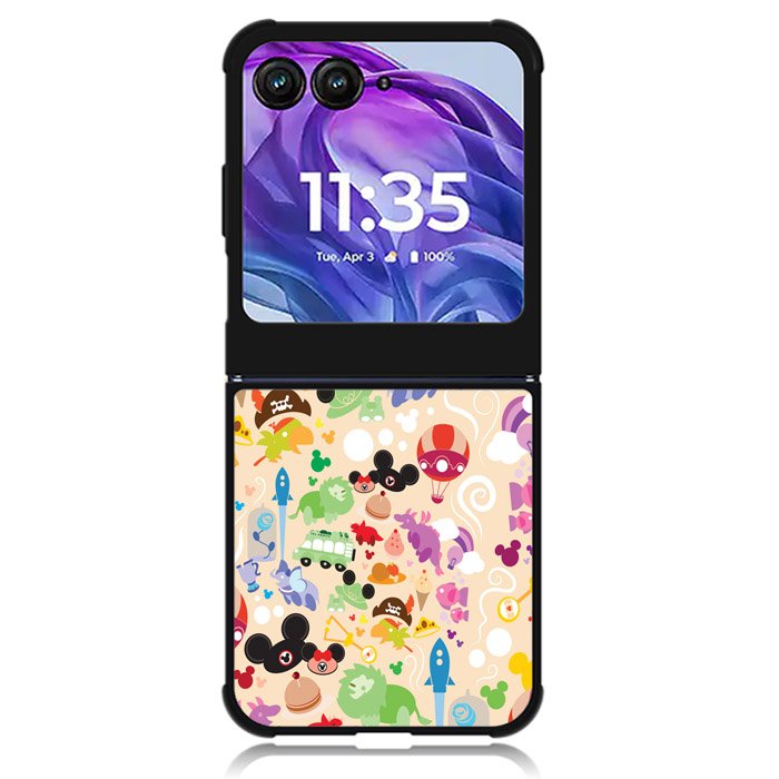 Cute Disney Motorola Moto Razr Plus 2024 , Moto Razr+ 2024 Case