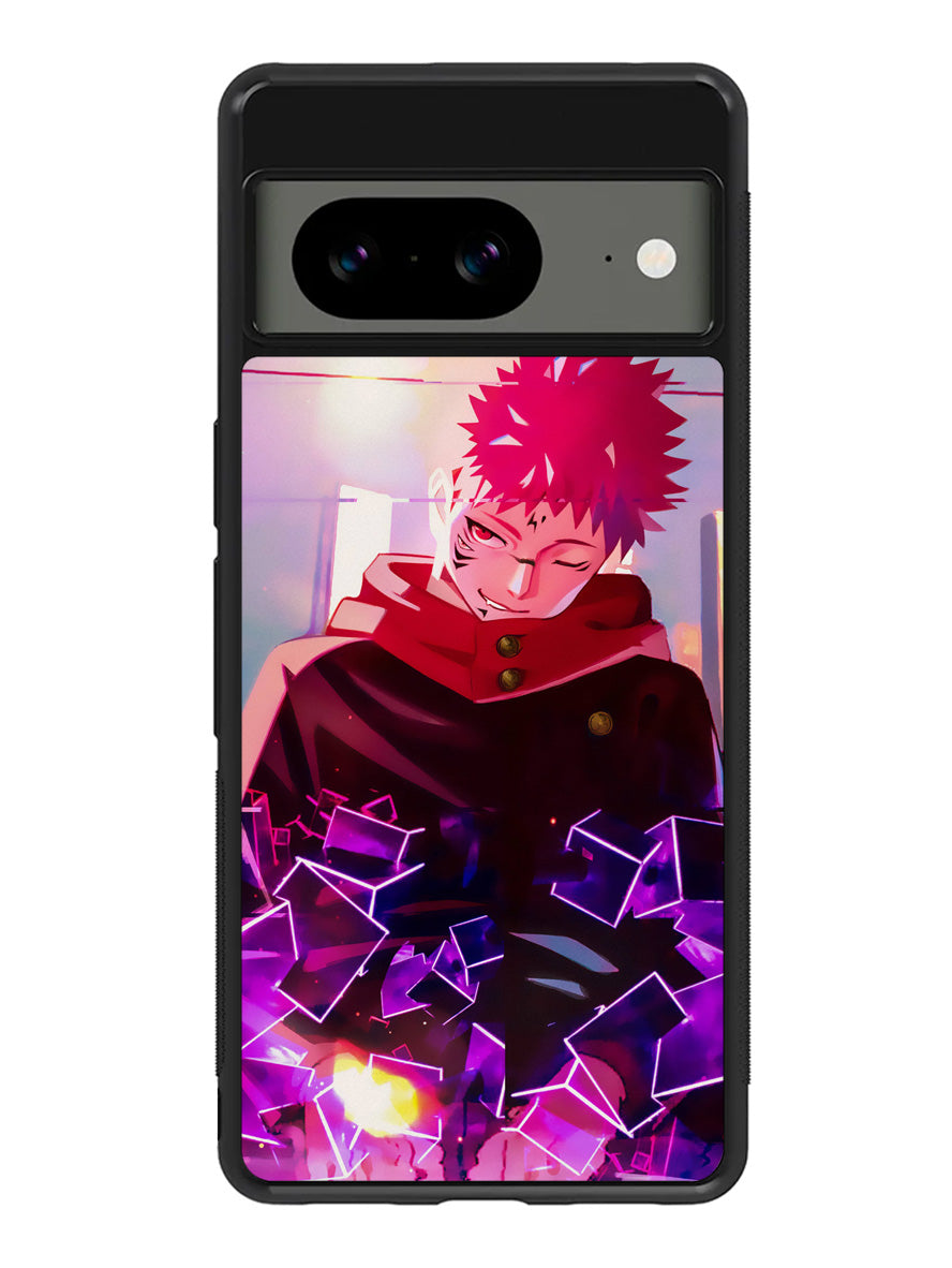 yuji itadori jujutsu kaisen Google Pixel 8A Case QC9564