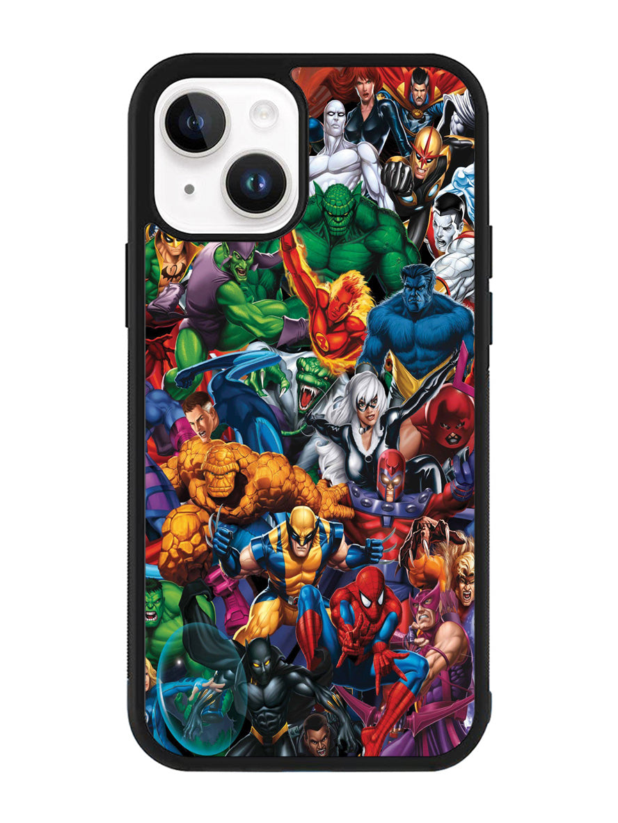 Marvel Heroes iPhone 15 Case OV9559
