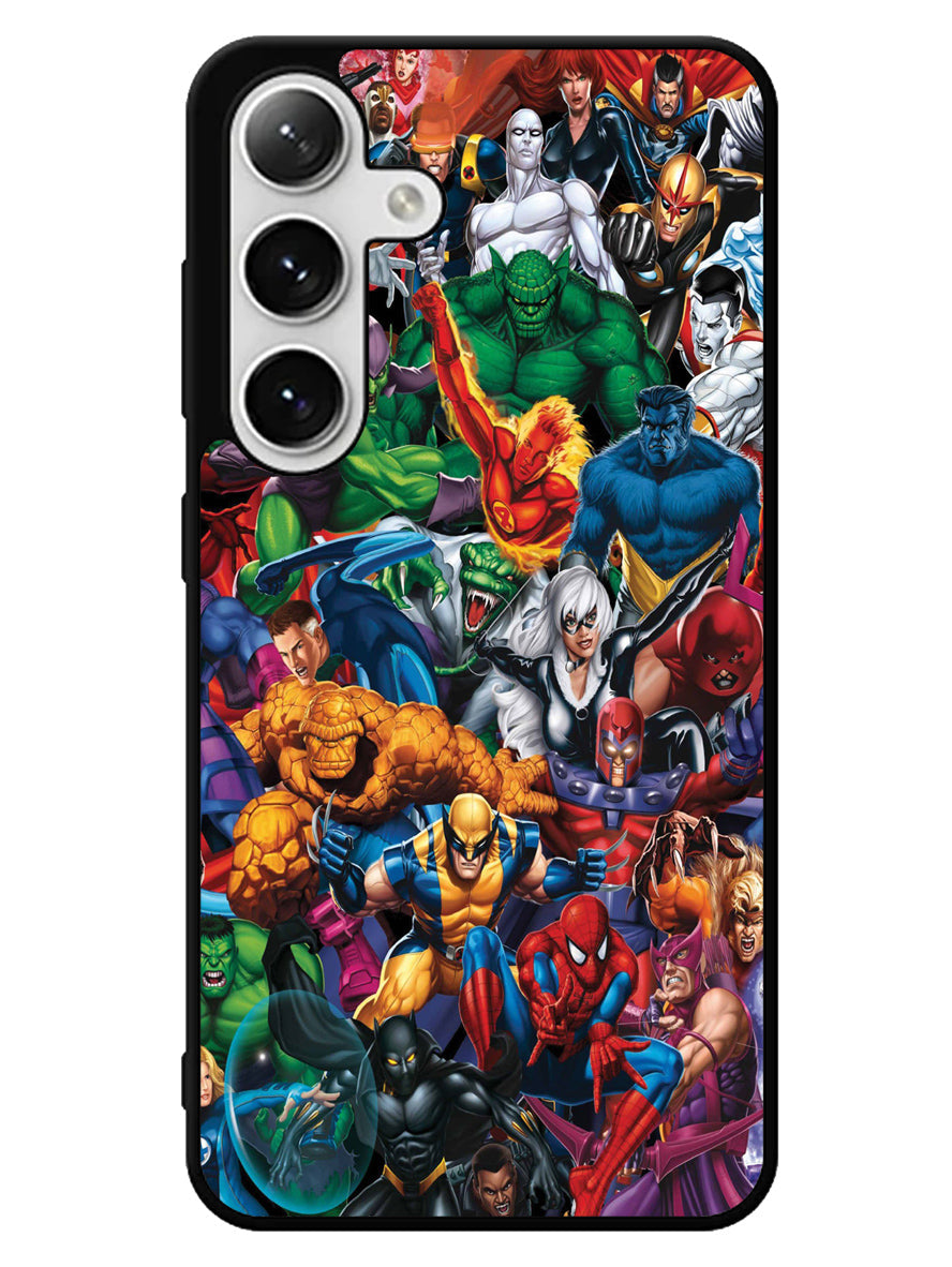 Marvel Heroes 4th Samsung Galaxy S25 5G Case