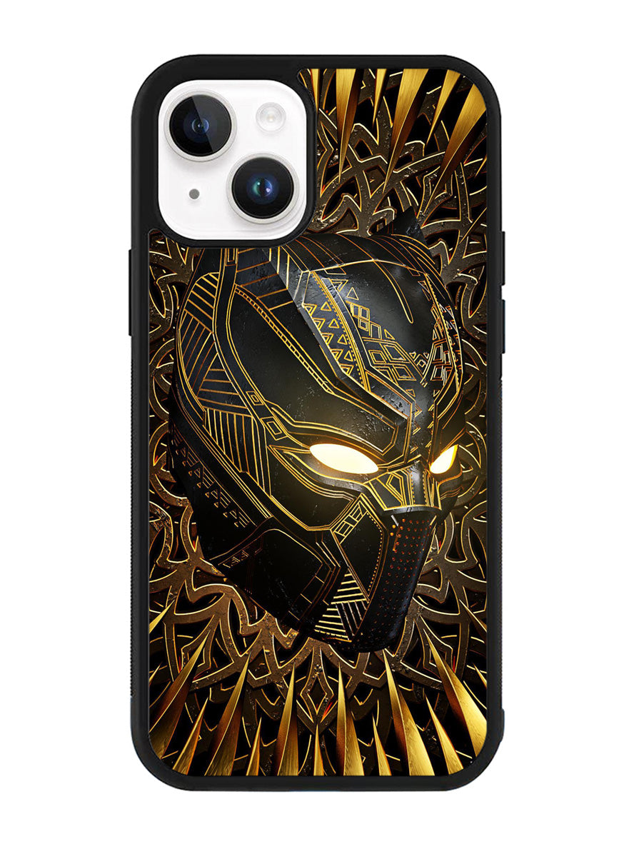 black panther gold iPhone 15 Plus Case OV9556