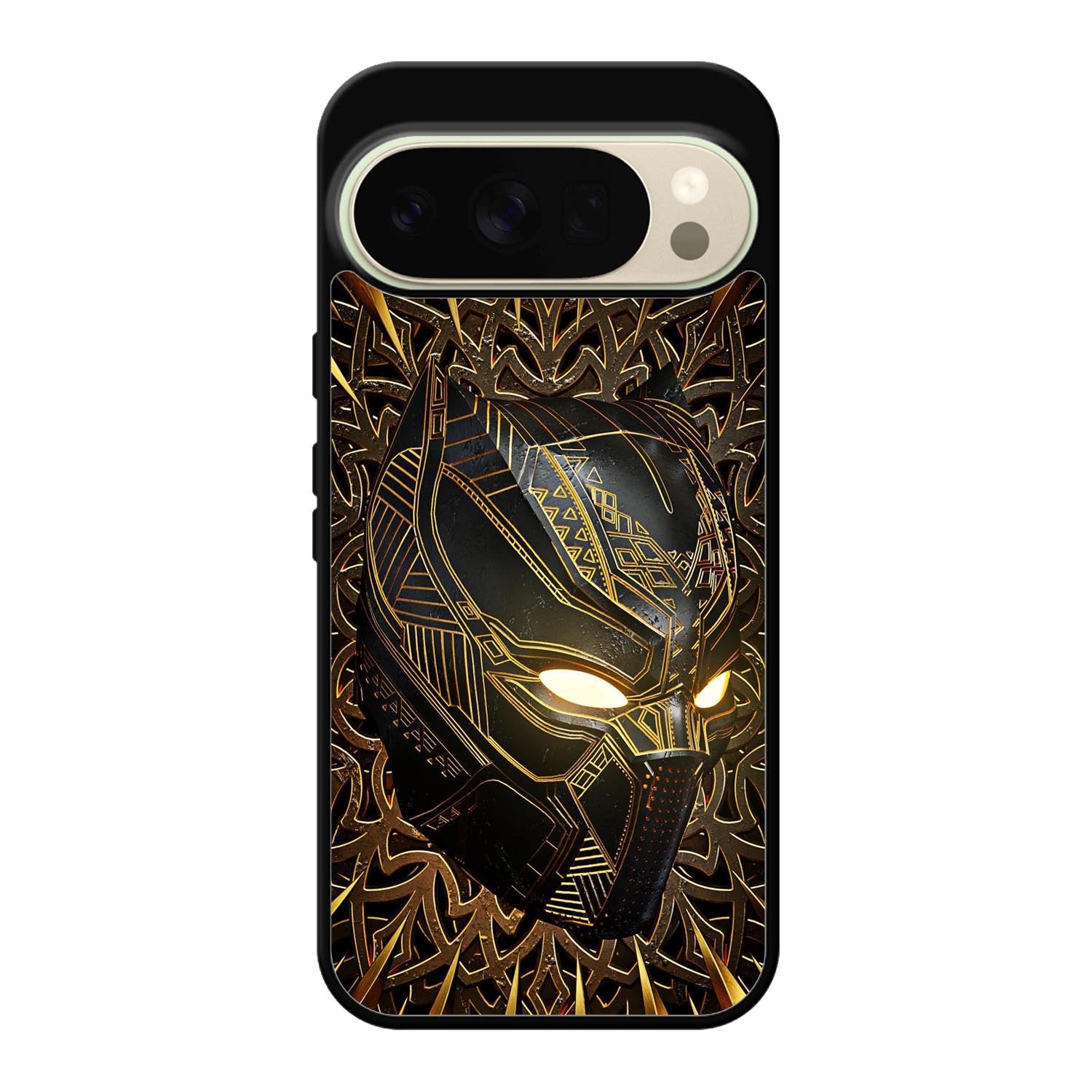 black panther gold Google Pixel 10 Pro XL Case QC9556