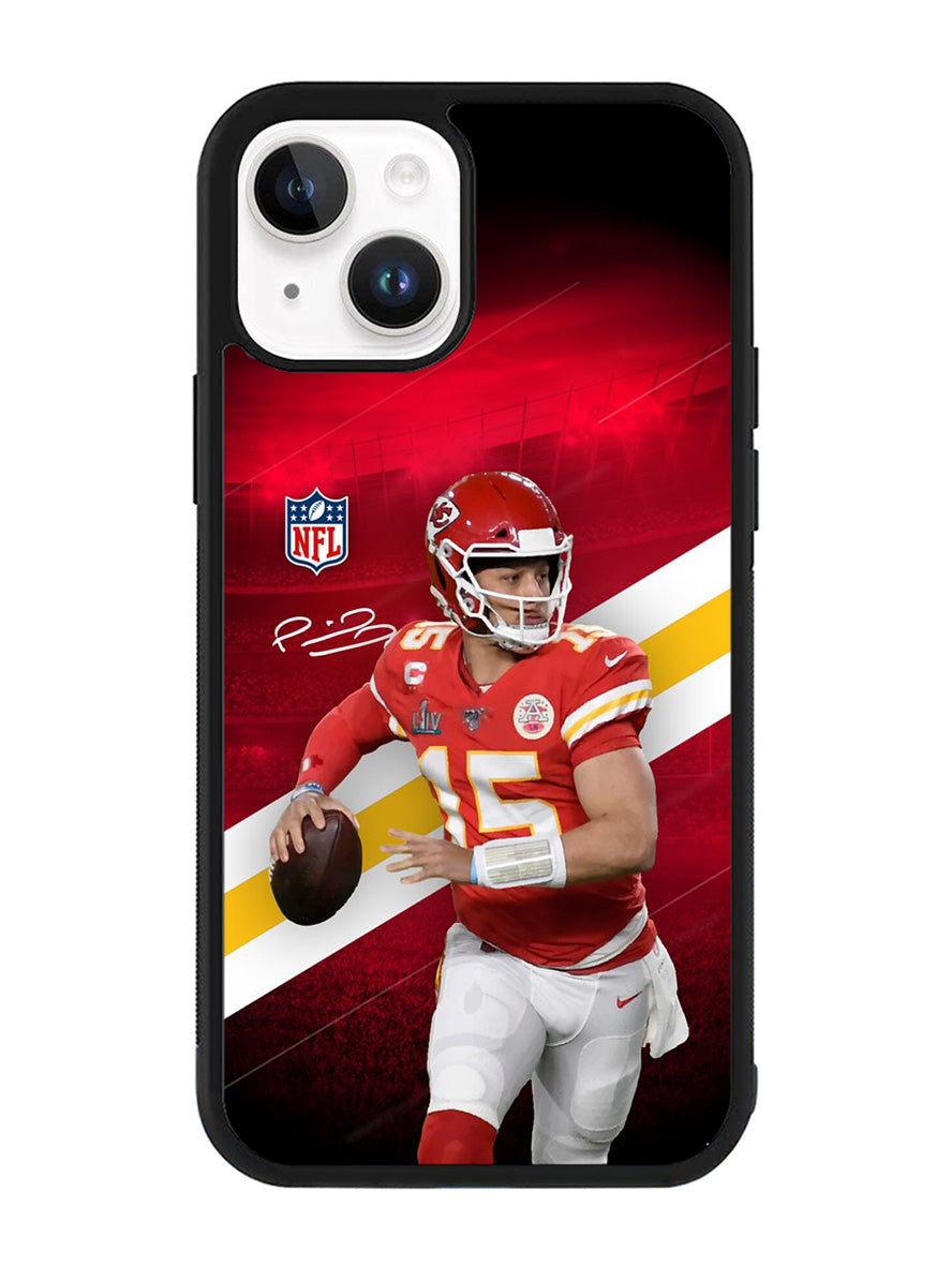 patrick mahomes iPhone 15 Case OV9554