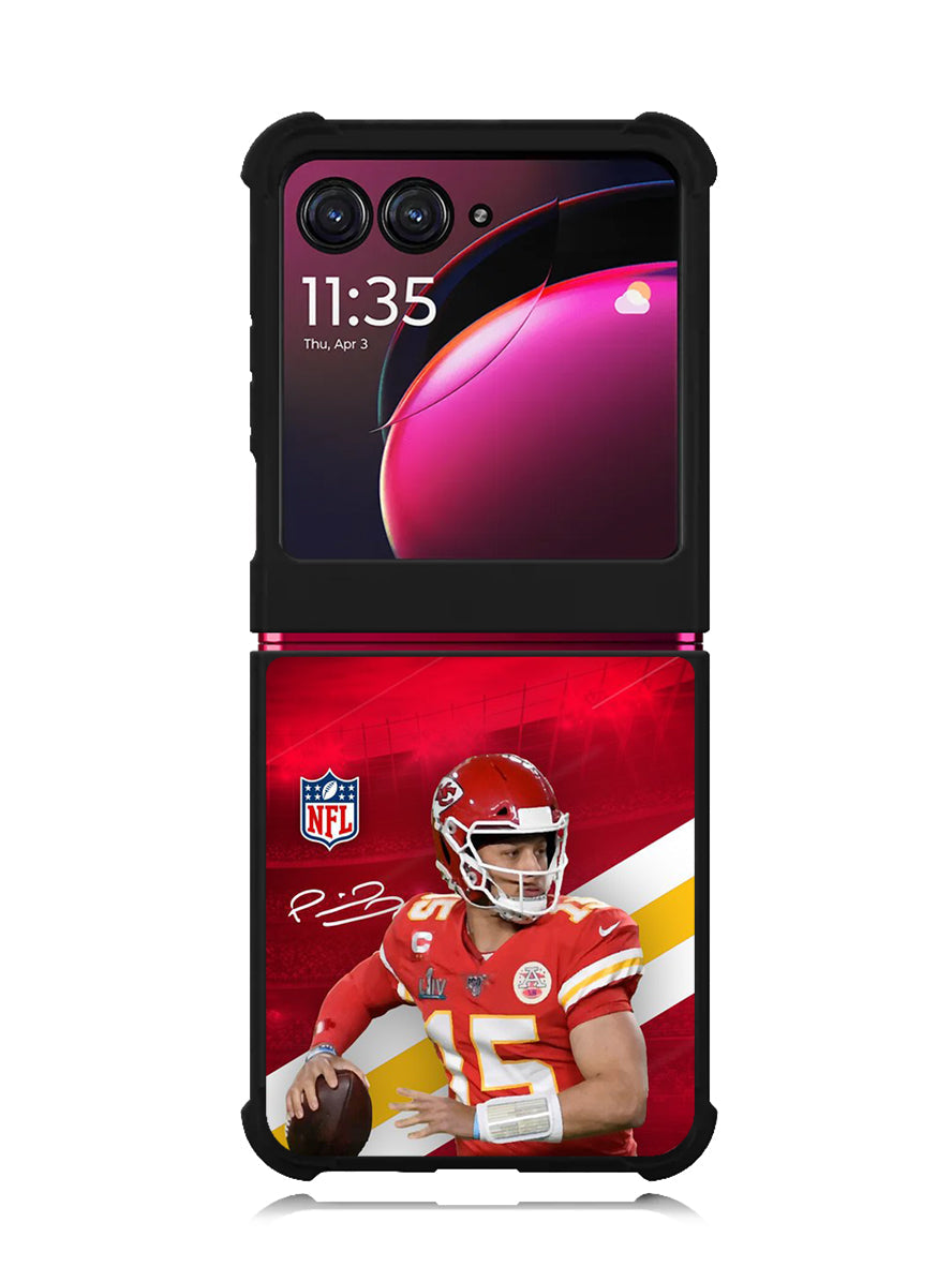 Patrick Mahomes 4th Motorola Moto Razr Plus 2023 , Moto Razr+ 2023 Case