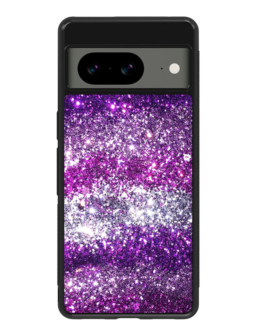 Pink Purple Silver Google Pixel 8 Case QC9553