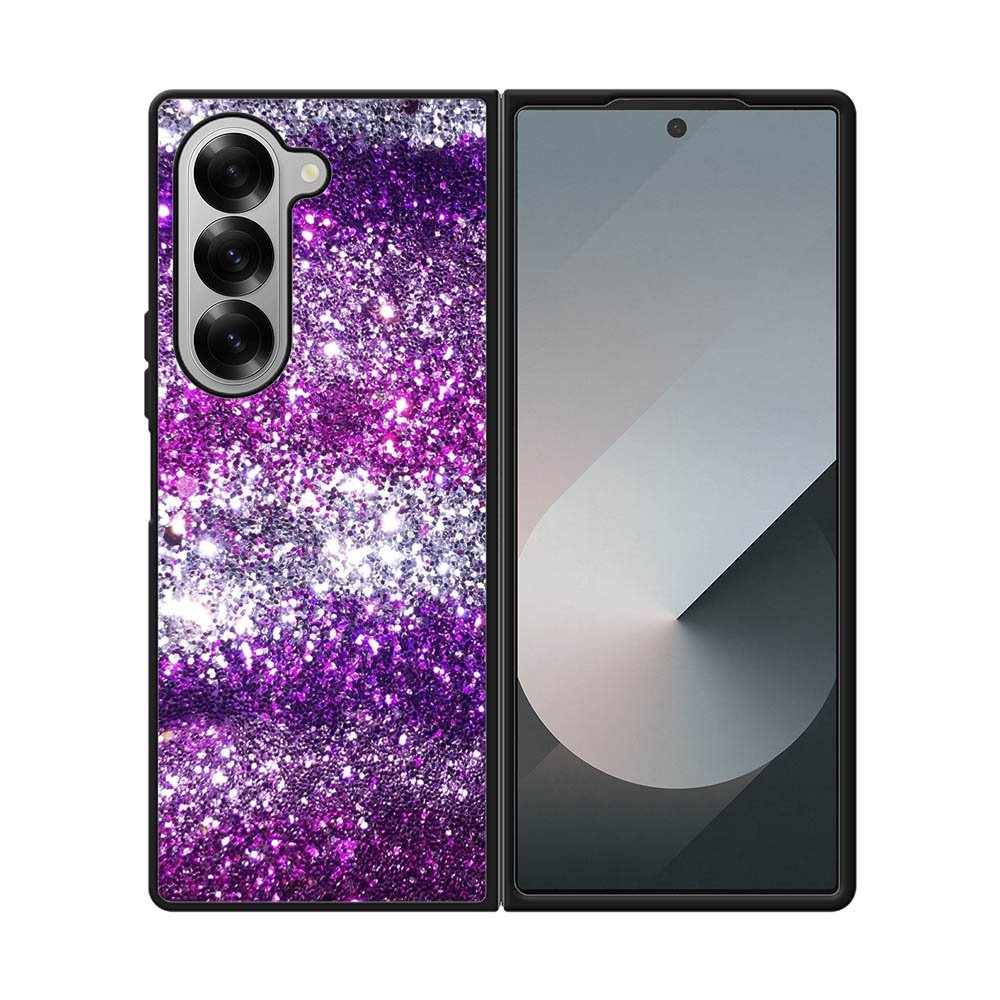 Pink Purple Silver Samsung Galaxy Z Fold 7 5G Case OV9553