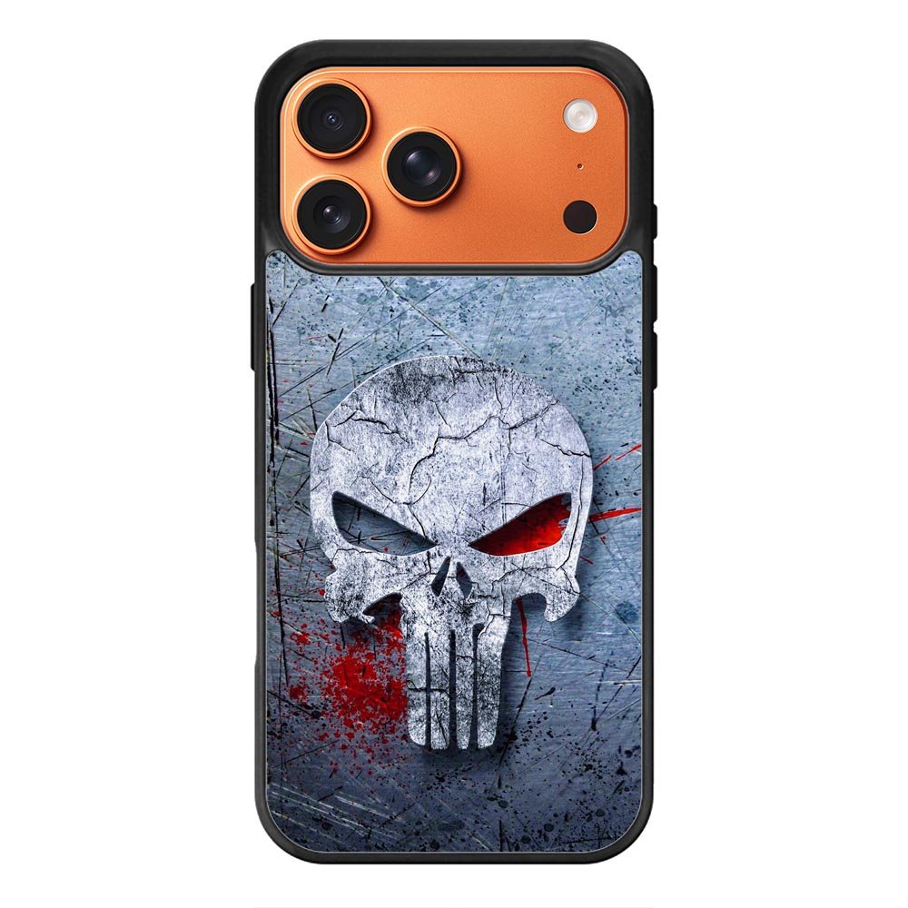 Punisher Logo iPhone 17 Pro Case OV9550
