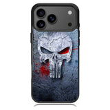 Punisher Logo iPhone 17 Pro Case OV9550