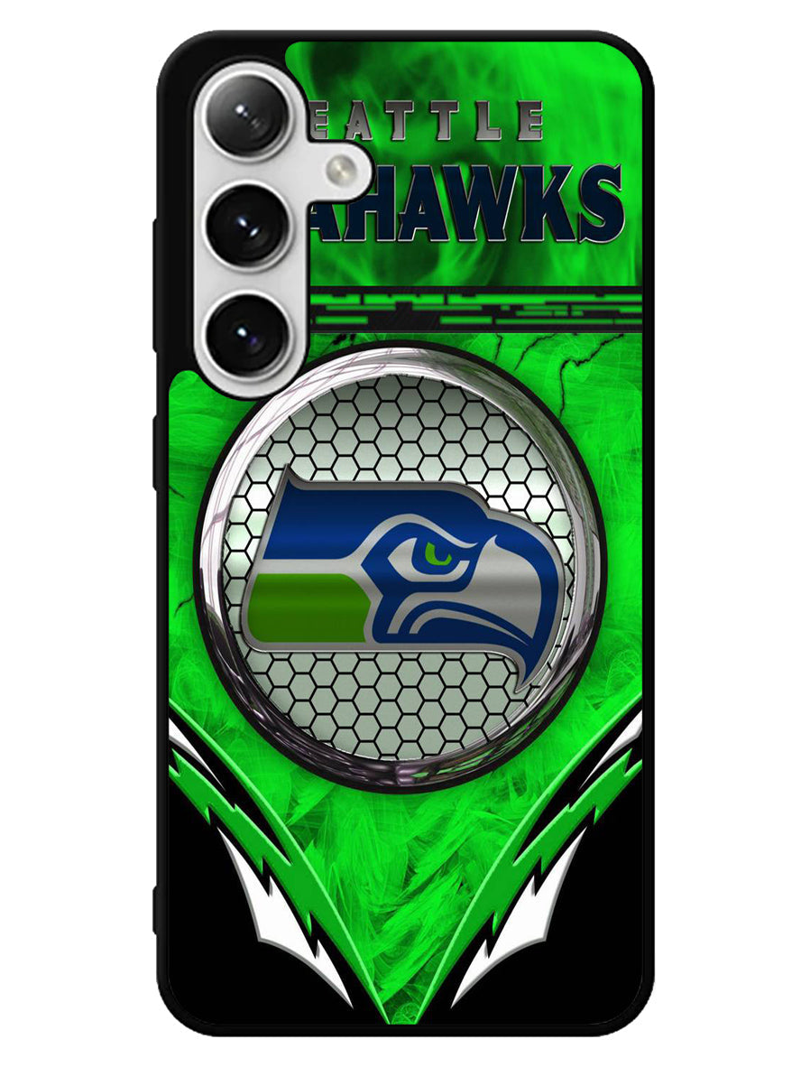 Seattle Seahawks Logo 2nd Samsung Galaxy S25 5G Case