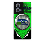 Seattle Seahawks Logo 2nd Motorola Moto Edge 2024 Case OV6536