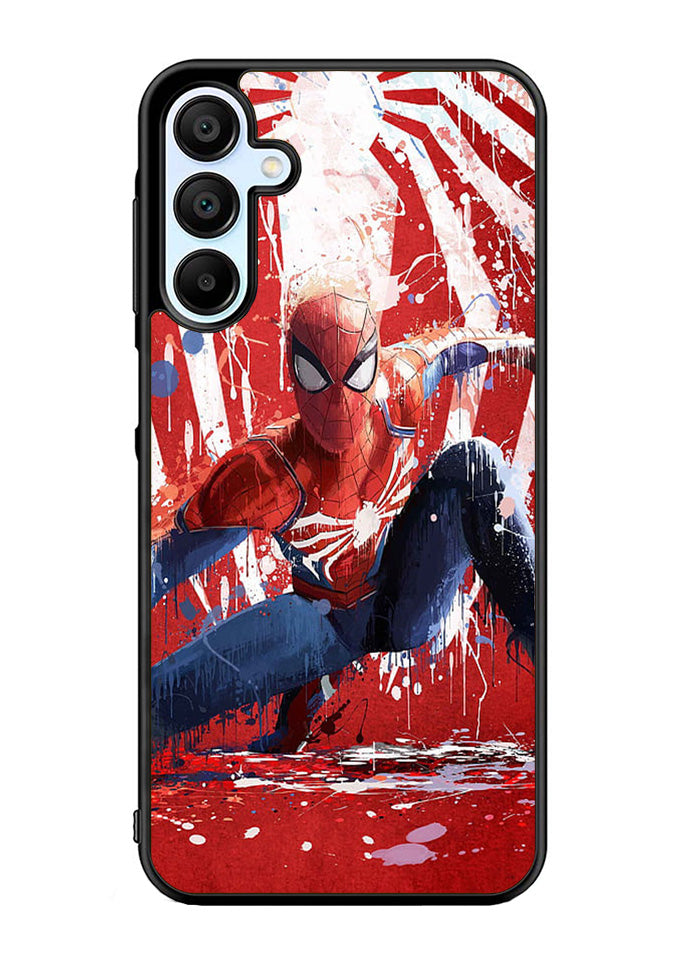 Spiderman Painted Samsung Galaxy A35 5G Case OV8949