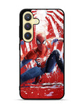 Spiderman Painted Samsung Galaxy S25 5G Case OV8949