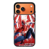 Spiderman Painted iPhone 17 Pro Max Case OV8949