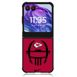 kansas city chiefs Motorola Moto Razr Plus 2024 , Moto Razr+ 2024 Case OV9026