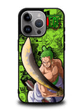 one piece roronoa zoro iPhone 16 Pro Max Case QC9012