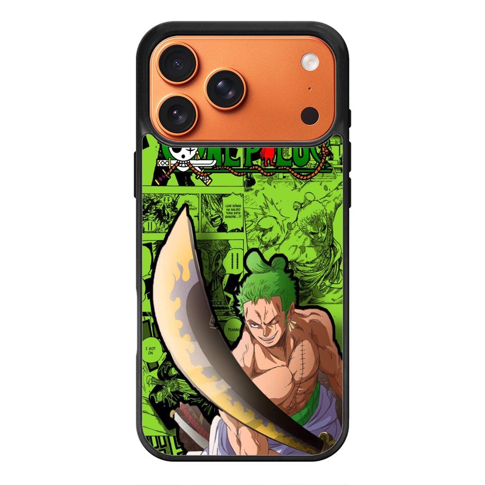 one piece roronoa zoro iPhone 17 Pro Case QC9012