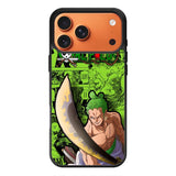 one piece roronoa zoro iPhone 17 Pro Case QC9012