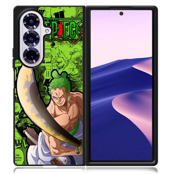 one piece roronoa zoro Samsung Galaxy Z Fold 7 Case OV9012