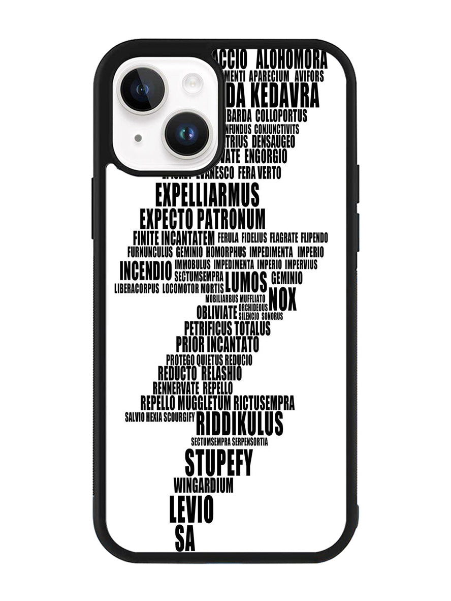 Harry Potter Spells iPhone 14 Case QC0772
