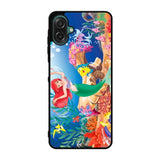 little mermaid Wallpaper Samsung Galaxy A07 Case QC0775