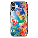 little mermaid Wallpaper iPhone 16 Case QC0775
