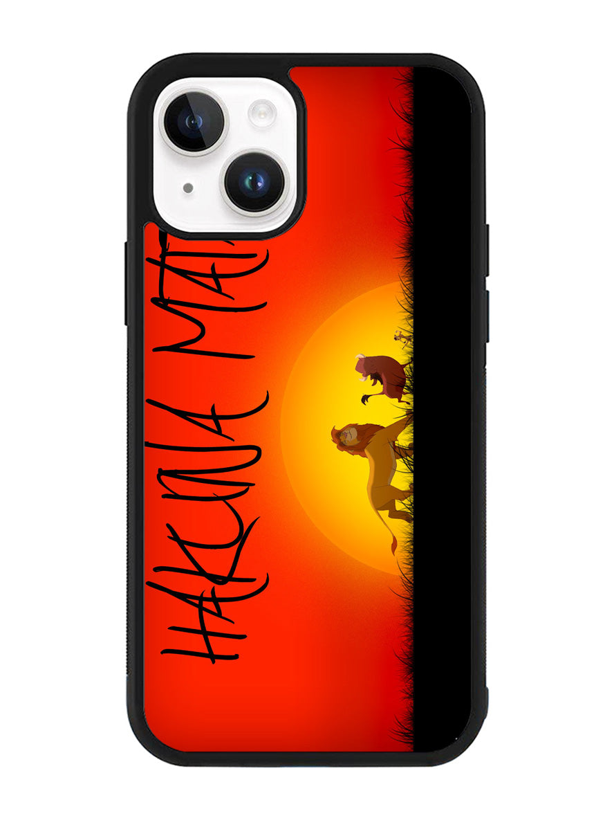 Lion king hakuna matata iPhone 15 Plus Case OV0786