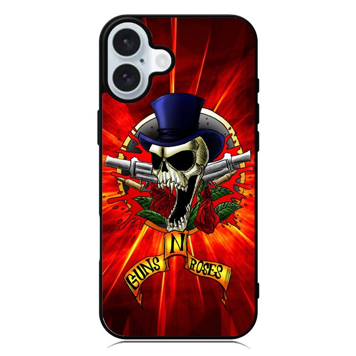 Guns N Roses iPhone 16 Plus Case QC0800