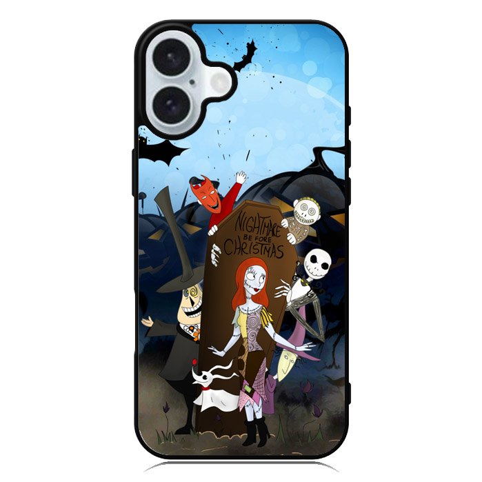 Nightmare Before Christmas iPhone 16 Case QC0802