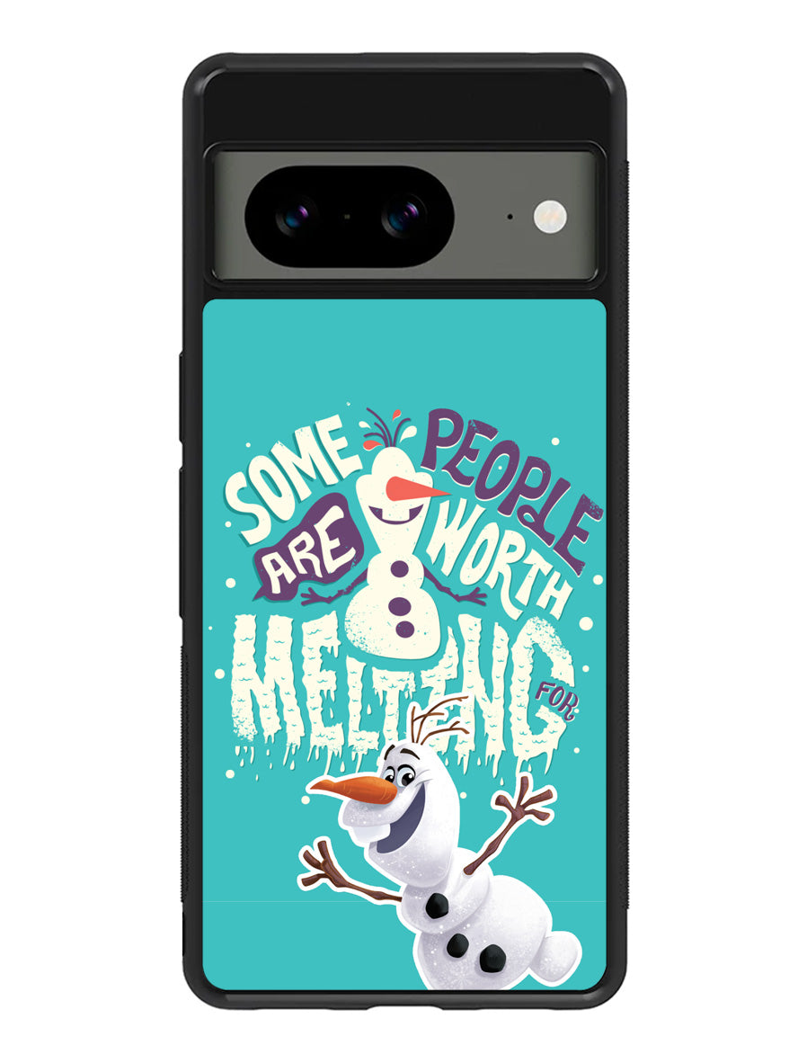 Frozen Olaf Quotes Google Pixel 8A Case QC0804