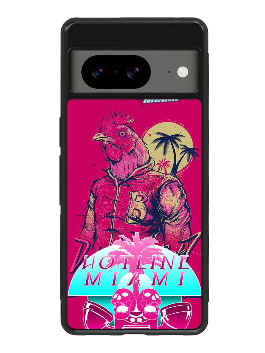 Hotline Miami Google Pixel 8 Case QC0811
