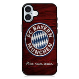 Bayern Munich iPhone 16 Plus Case QC0823