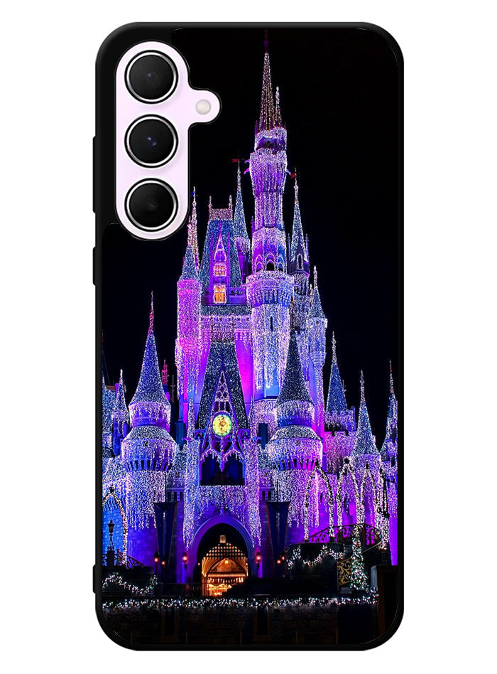 Disney Castle Night Lights 2nd Samsung Galaxy A55 5G Case