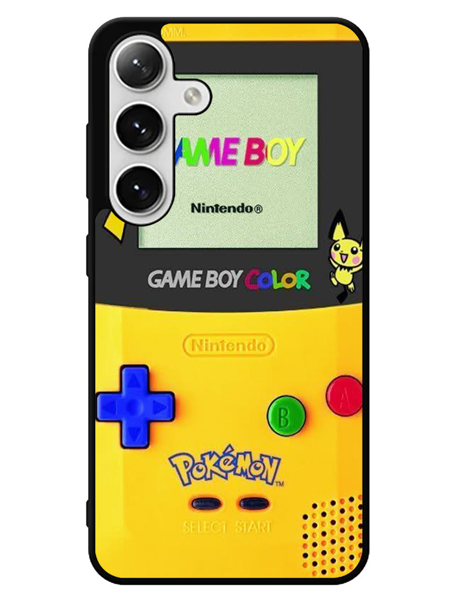 Game Boy Pokemon Pikachu Samsung Galaxy S25 5G Case