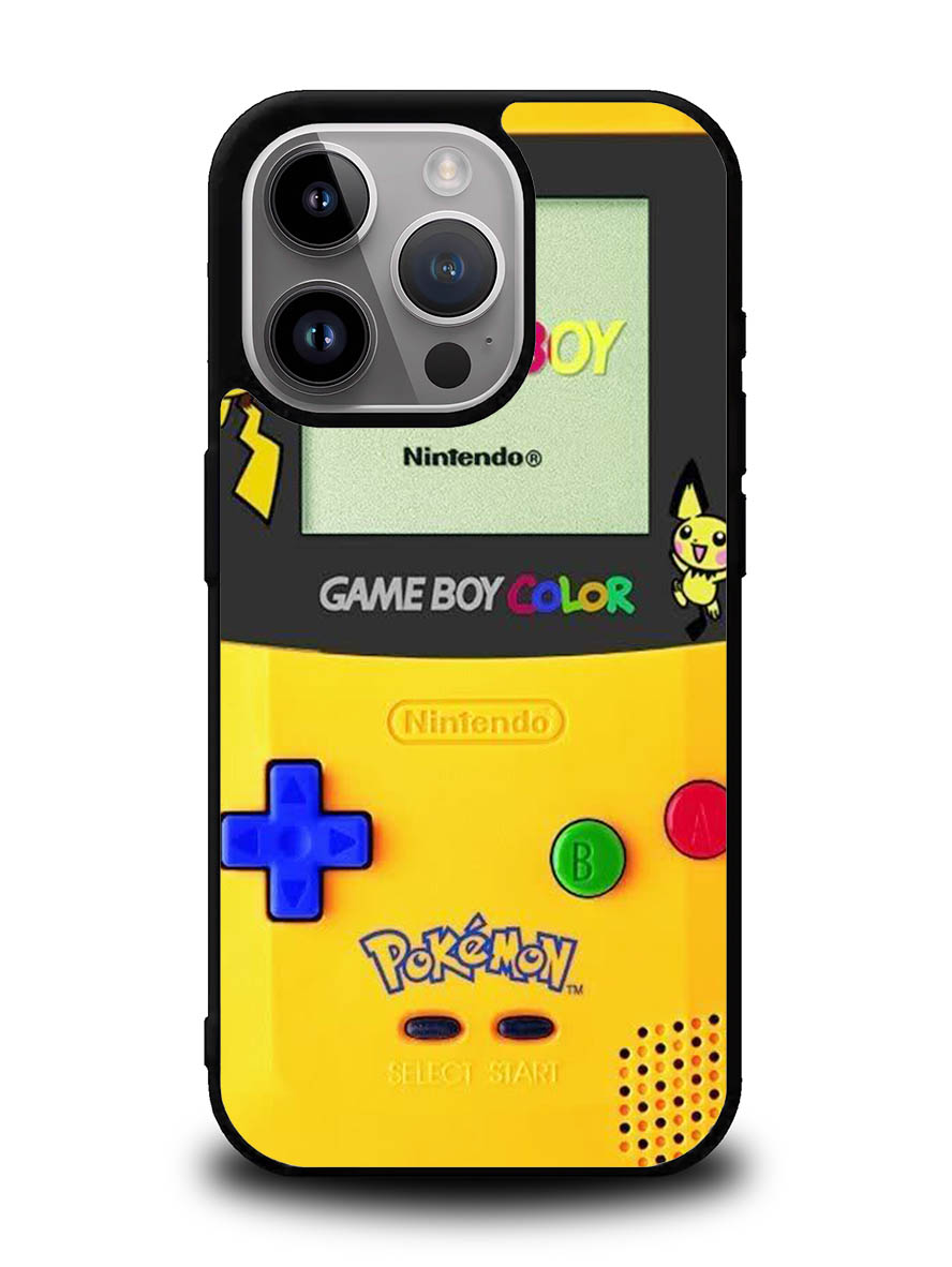 Game Boy Pokemon Pikachu iPhone 16 Pro Max Case
