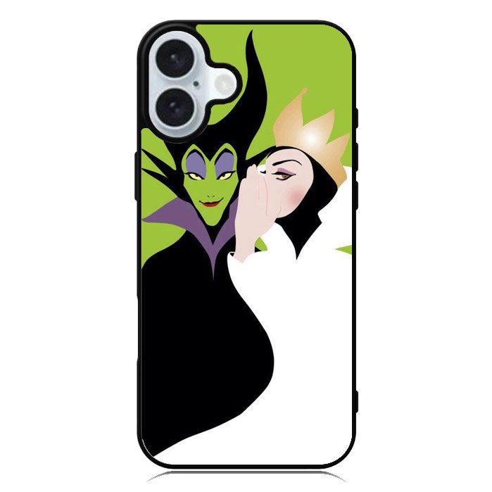 Evil Queen and Maleficent iPhone 16 Plus Case QC0824