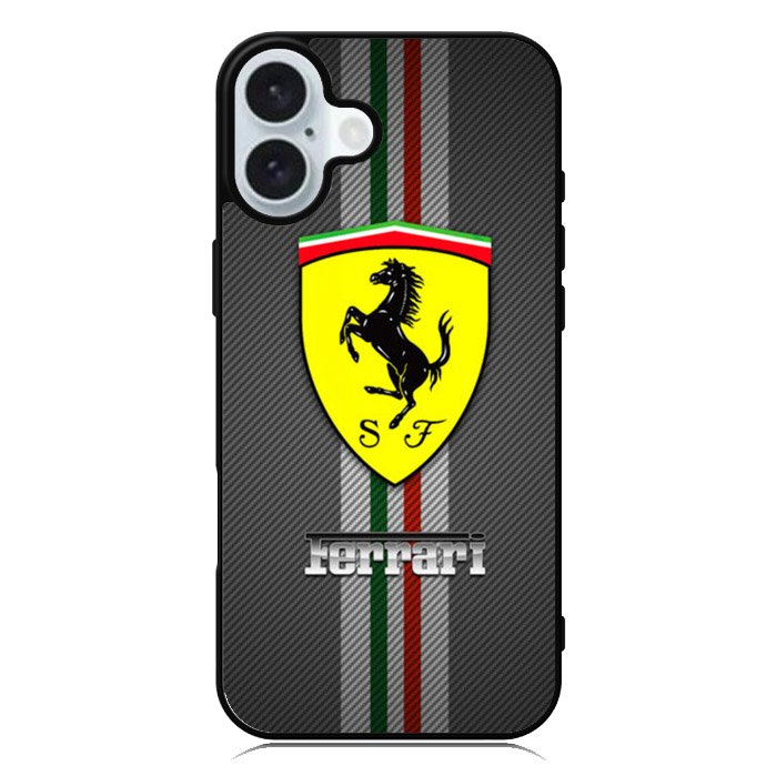 Ferrari Logo 1st iPhone 16 Case