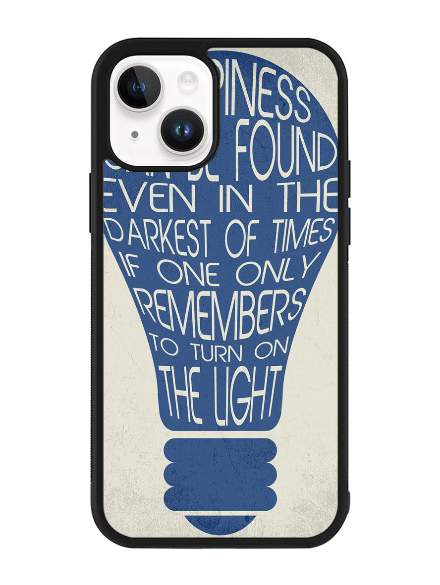 happyness quote harry potter iPhone 15 Plus Case OV5056