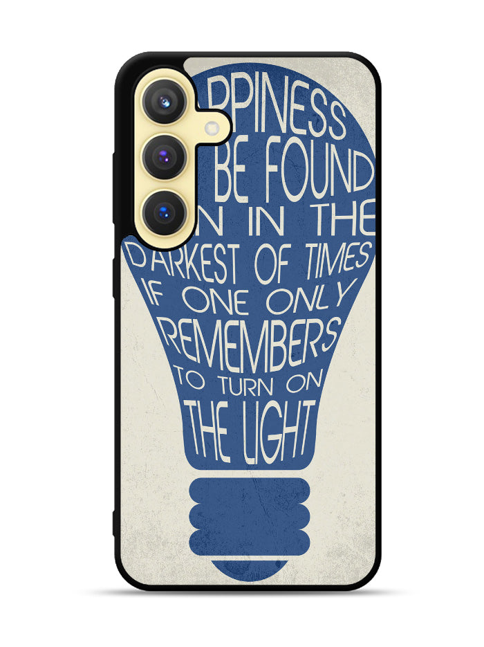 happyness quote harry potter Samsung Galaxy S23 FE 5G Case QC5056