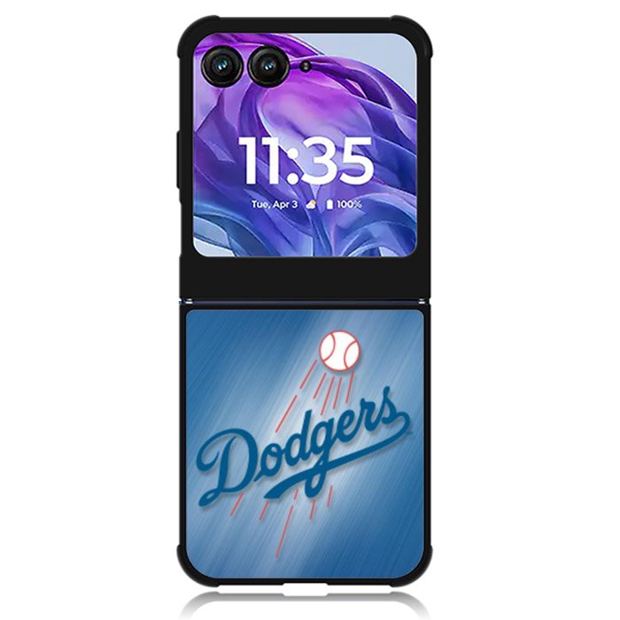 Los Angeles Dodgers Logo 1st Motorola Moto Razr Plus 2024 , Moto Razr+ 2024 Case