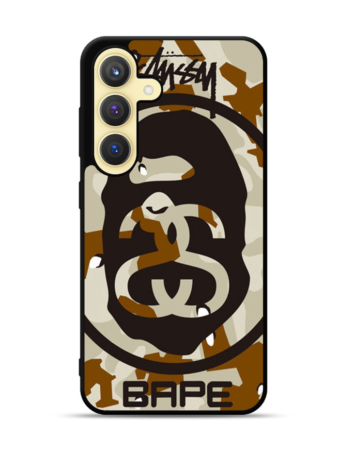 A Bathing Ae x Stussy Samsung Galaxy S23 FE 5G Case QC0933
